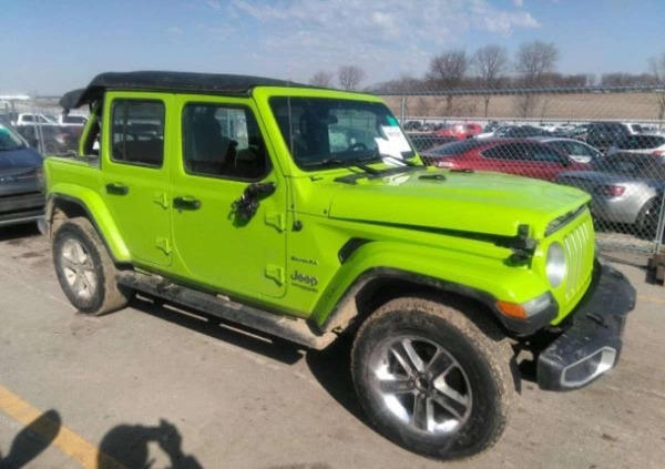 Jeep Wrangler cena 115000 przebieg: 128000, rok produkcji 2021 z Biała małe 11
